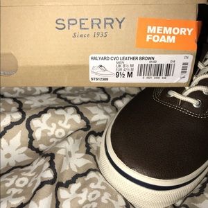 Men’s Dark Brown Sperrys
